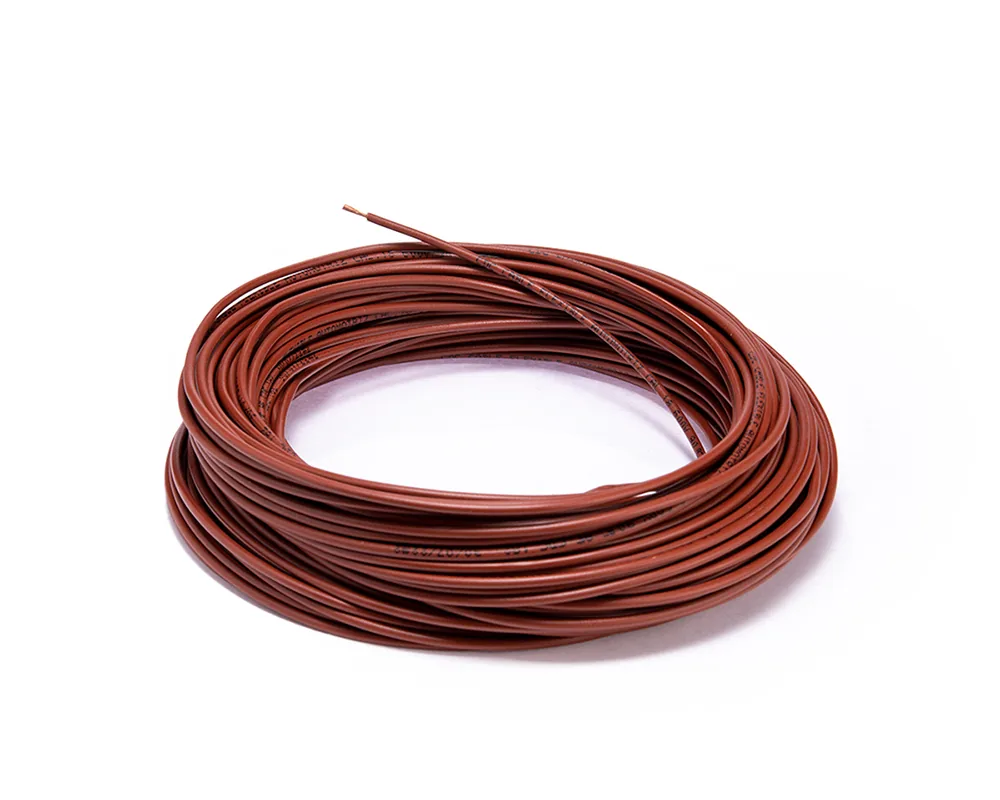 Cable flexible automotriz para instalación calibre 18" café 30 metros CDC 10018