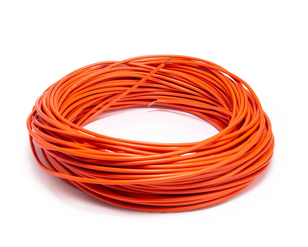 Cable flexible automotriz para instalación calibre 18" naranja 30... CDC 10022