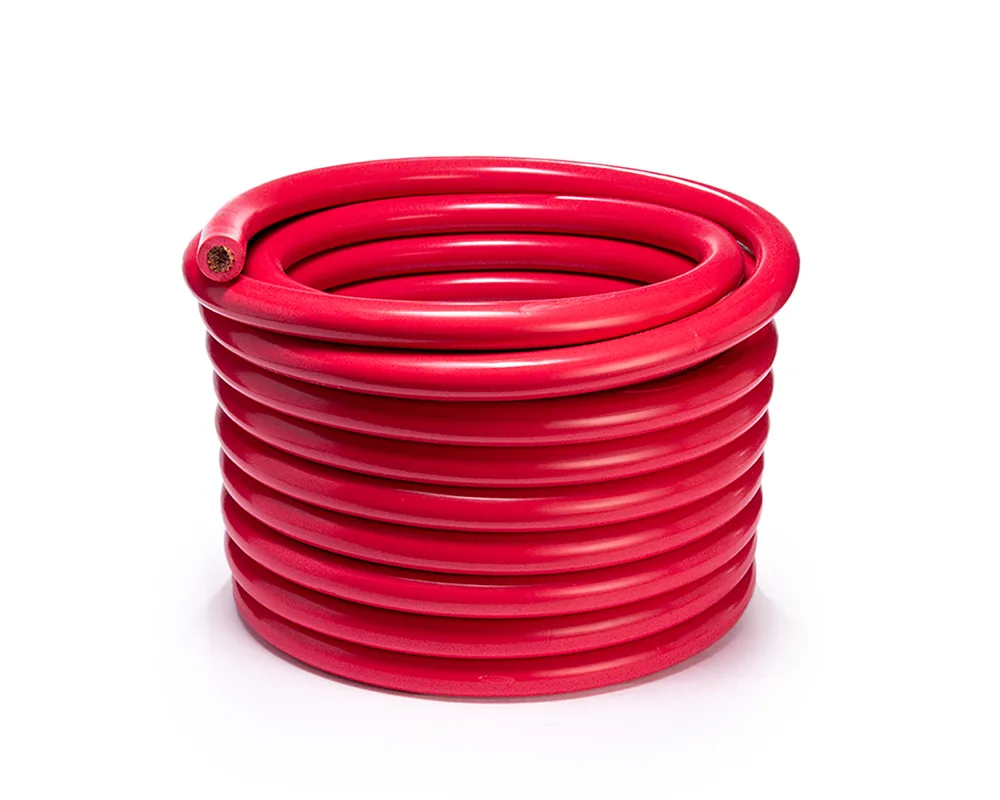 Cable para acumulador automotriz calibre 2/0 rojo 10 metros CDC 14151