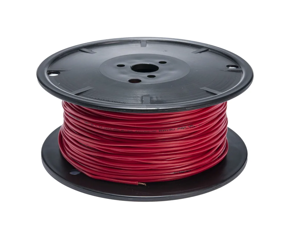CD-42126 — Cable flexible automotriz para instalación calibre 18" rojo 100 mts CDC 42126