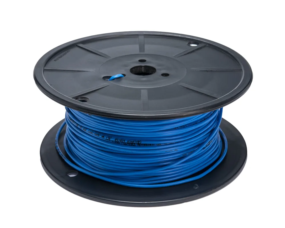 CD-42127 — Cable flexible automotriz para instalación calibre 18" azul 100 mts CDC 42127