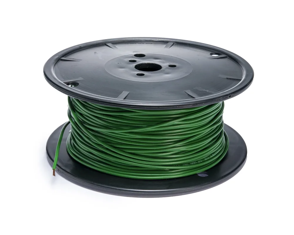 CD-42128 — Cable flexible automotriz para instalación calibre 18" verde 100 mts CDC 42128