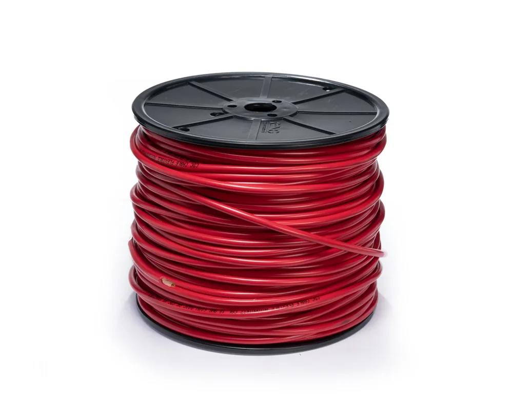 CD-42149 — Cable flexible automotriz para instalación calibre 10" rojo 100 mts CDC 42149