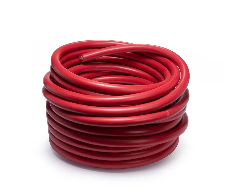 Cable para acumulador automotriz calibre 2 rojo 10 metros CDC 43425C