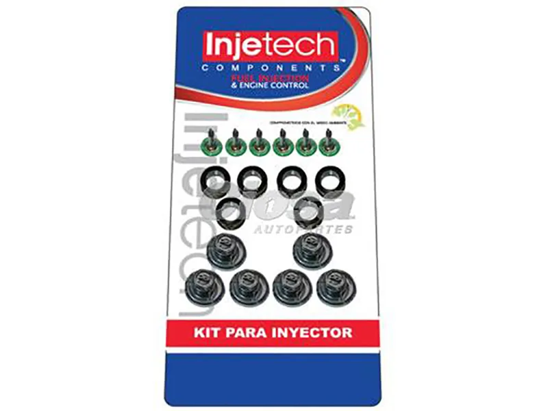 Kit de repuestos para 6 Inyectores INJETECH 13243