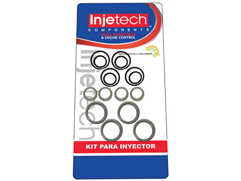 Kit de repuestos para 4 Inyectores INJETECH 13244
