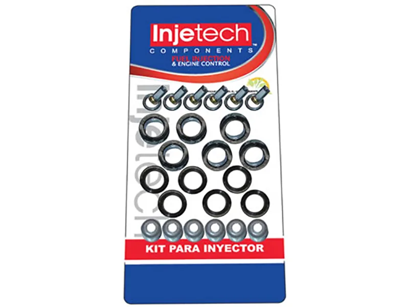 Kit de repuestos para 6 Inyectores INJETECH 13245