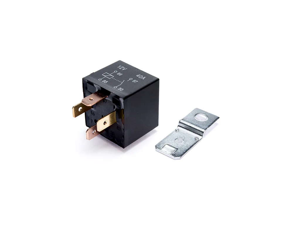 TP-03824 — Relevador Universal 4 Terminales 12 Volts 40 Amps Base Metalica (... TOTAL PARTS 03824