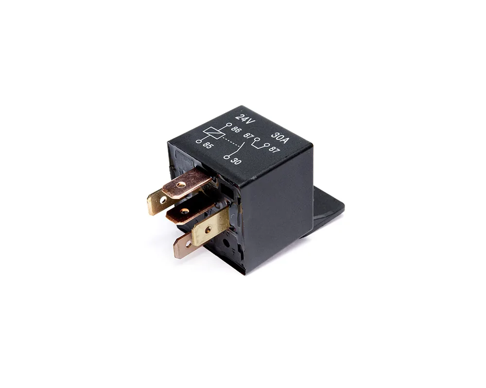 Relevador Universal 5 Terminales 24 Volts 30 Amps Con Base Plastica (... TOTAL PARTS 03827