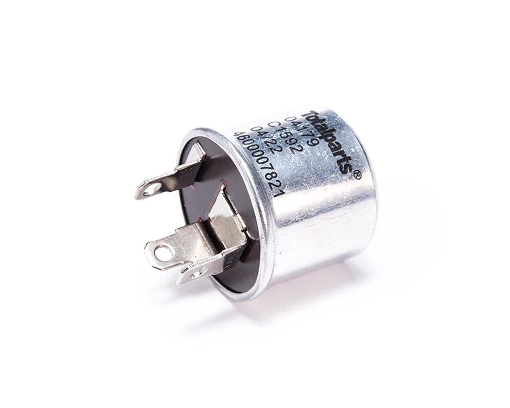 Flasher ( Destellador ) Termico 12 Volts Aluminio ( 3 Terminales ) TOTAL PARTS 04179