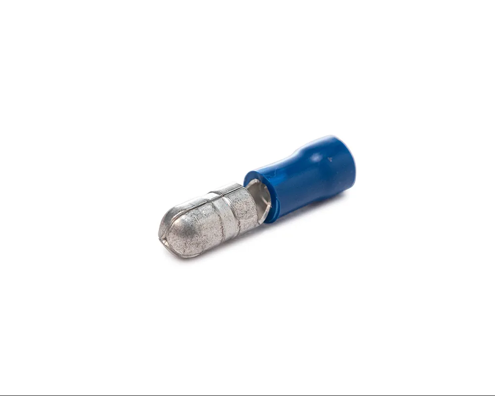 Terminal De Instalacion Aislada Macho Enchufe Redonda Grande Azul TOTAL PARTS 04261