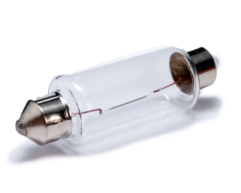 Foco Tipo Fusible Grueso ( 20 ) Para Luz Interior 12 Volts 10 Watts... TOTAL PARTS 04480