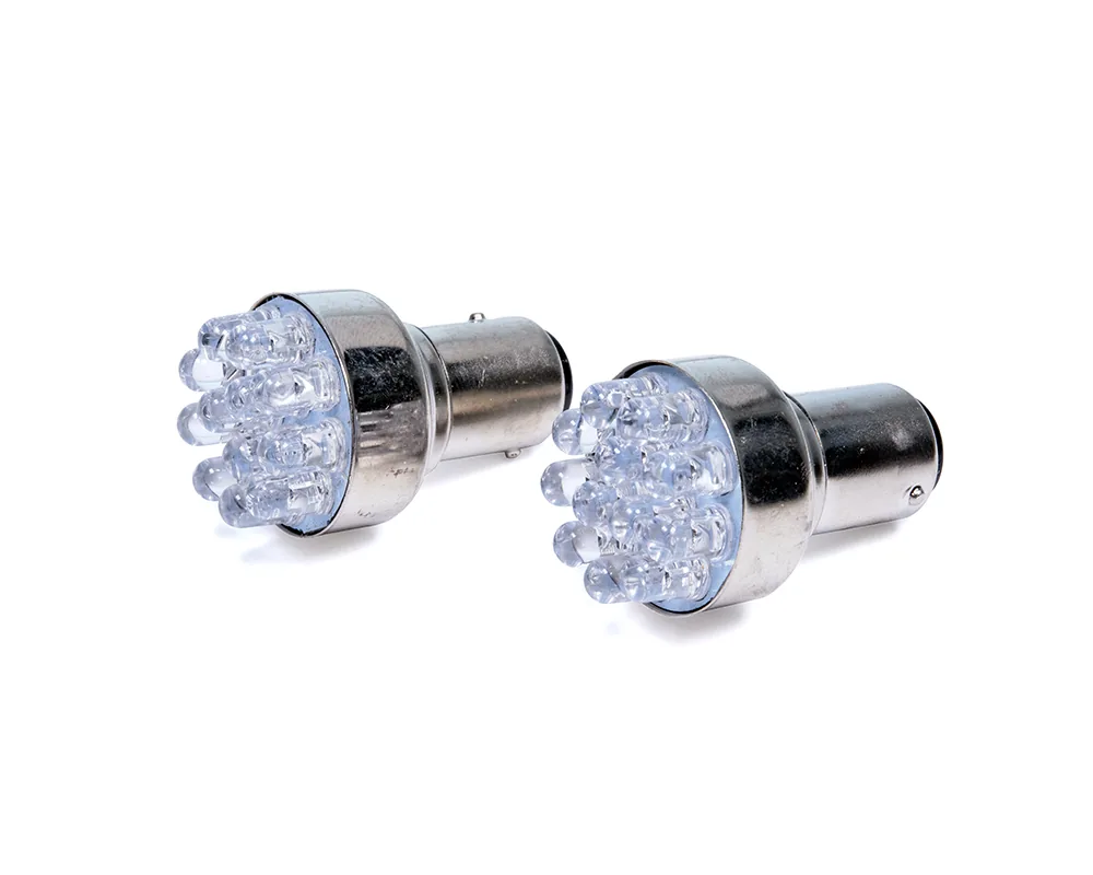 Foco 1157 / 1034 12 Volts 2 Polos Led Azul 12 Leds TOTAL PARTS 11534