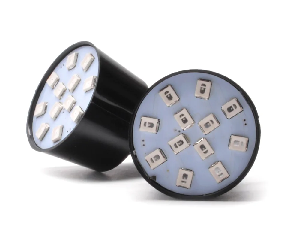 Foco 3157 Led 12 Volts 12 Leds Rojo TOTAL PARTS 11540