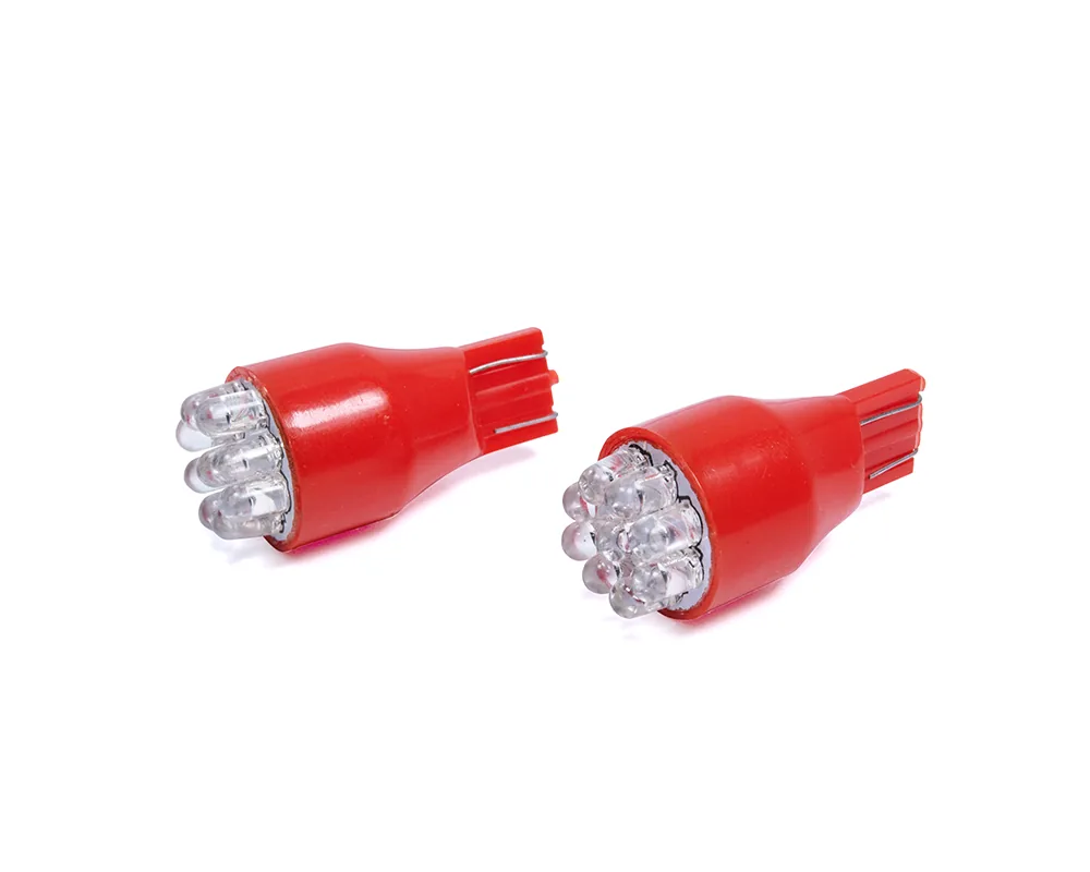 TP-11544 — Foco 921 Led 12 Volts 9 Leds Rojo TOTAL PARTS 11544