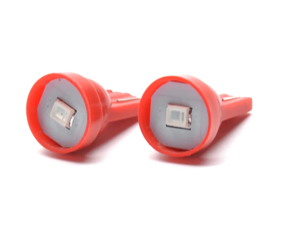 Foco 158 Led 12 Volts 1 Led Color Rojo TOTAL PARTS 13454