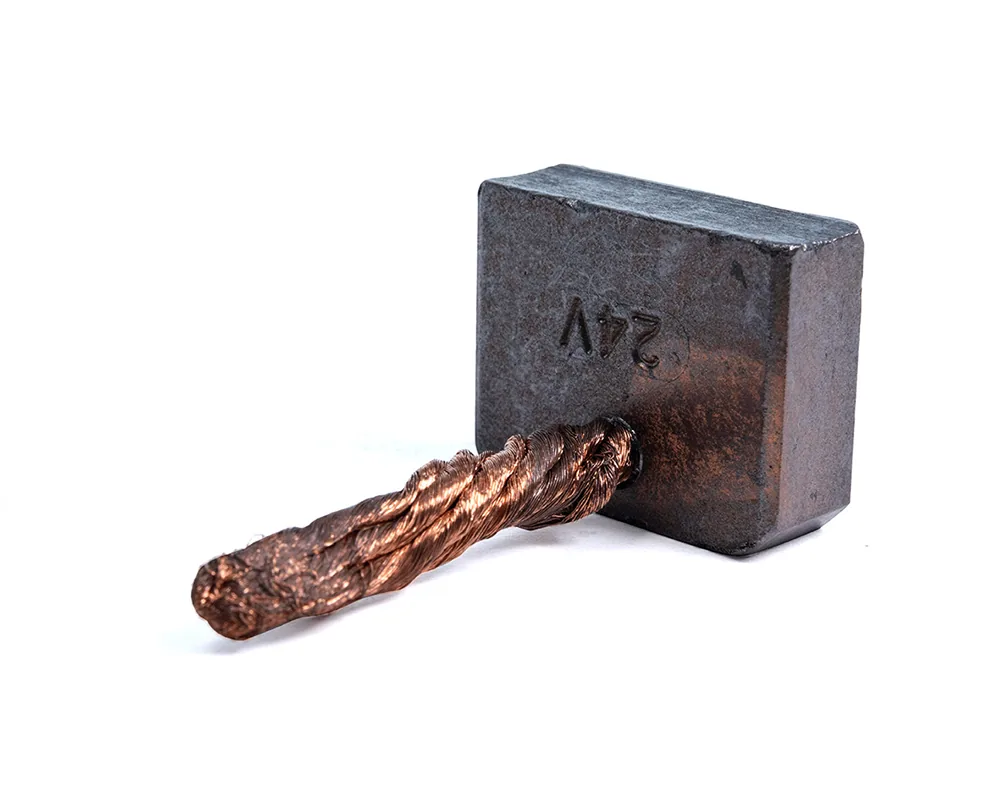 TP-33612 — Carbon Para Marcha Delco Serie 38Mt 24 Volts ( Negativo ) TOTAL PARTS 33612