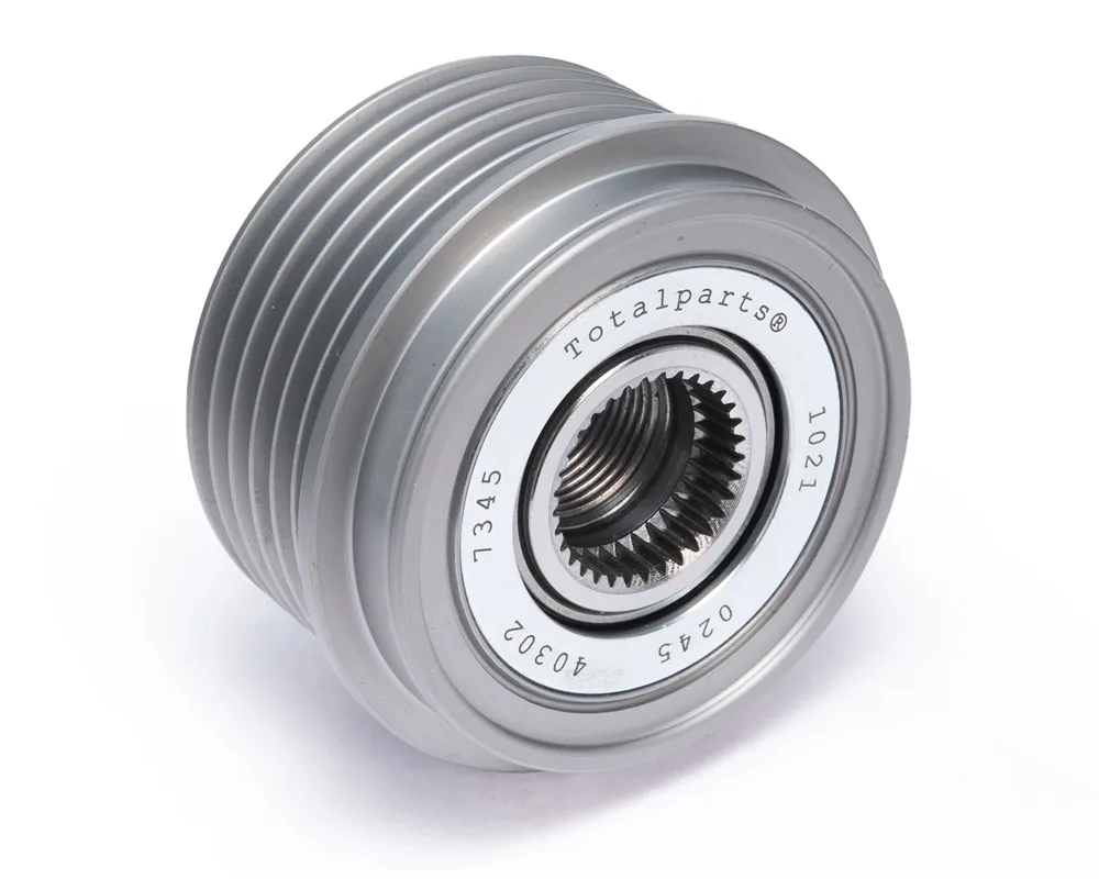 Polea Para Alternador Con Clutch Delco 6 Ranuras Series Dr44G Ad244... TOTAL PARTS 40302