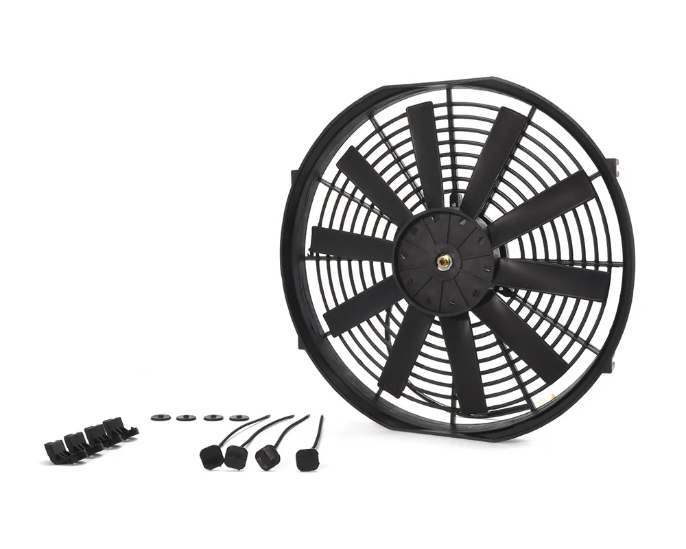 Motoventilador Para Radiador Universal 14" Ventilacion Hacia Fuera (... TOTAL PARTS 40435