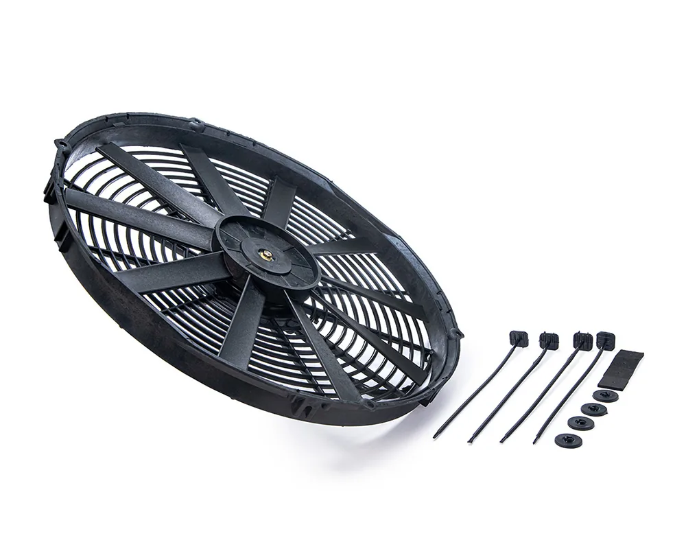 TP-40437 — Motoventilador Para Radiador Universal 16" Ventilacion Hacia Fuera (... TOTAL PARTS 40437