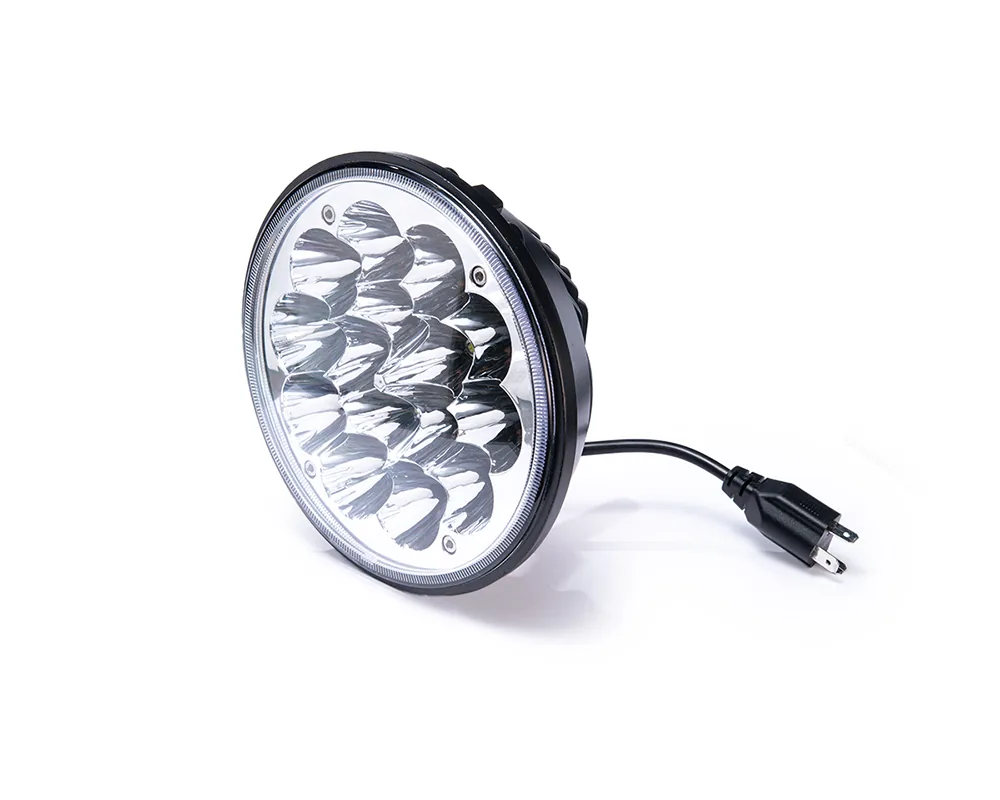 TP-43419C — Unidad 6024 Redonda Grande 15 Led Alta / Baja Carcasa De Aluminio /... TOTAL PARTS 43419C