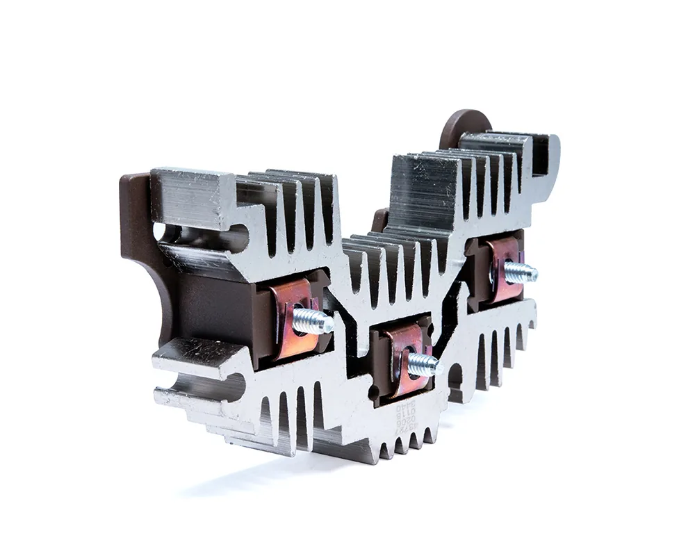 Porta diodos para alternador delco series 21si 22si 23si 31si 33si... TOTAL PARTS 43727C